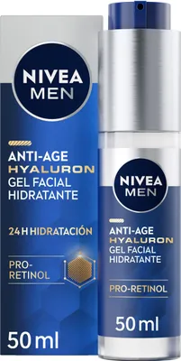 Zdjęcie produktu dla MEN ANTI-AGE HYALURON nawilżający żel do twarzy 50 ml