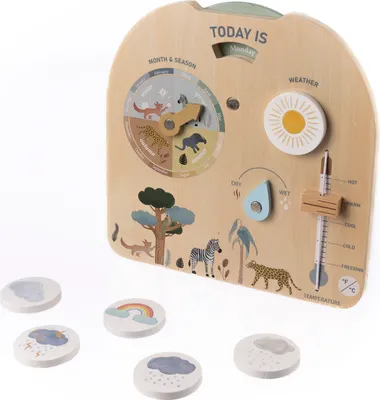 Obrázek produktu pro ZOPA Dřevěná Montessori deska Počasí