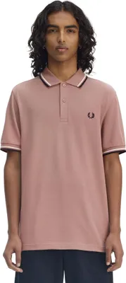 Image de Fred Perry Polo rouge uni coupe normale coton piqué