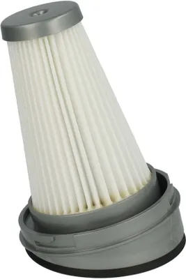 Produktbild von vhbw Faltenfilter kompatibel mit Black & Decker HSV420J, HSV420J42, HSV320J32, HSV320J Staubsauger - Patronenfilter Schwarz Grau Weiß Abwaschbar