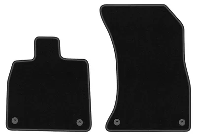 Immagine prodotto di Tappetini anteriori in moquette per Audi Q5 II FY / F5 2017- (SUV) – 2 pezzi, neri, su misura – Wielganizator BASIC