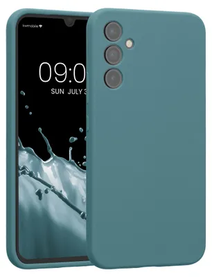 Produktbild von kwmobile Silikon Case für Samsung Galaxy A34 5G Hülle - Soft gummierte Handyhülle, Schutzhülle Cover in Antique Stone