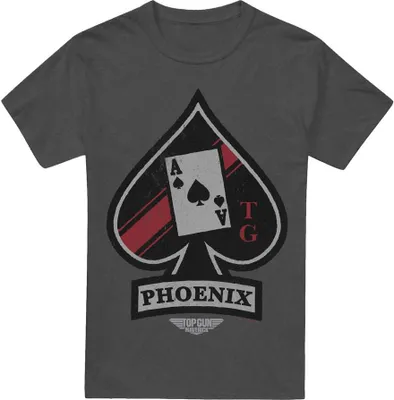 Obrázek produktu pro Top Gun: Maverick - tričko "Phoenix Call Sign" pro muže/dámy Uni TV15305 (L) (Charcoal)