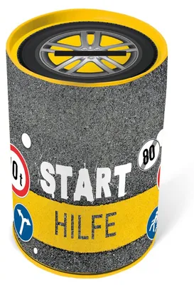 Produktbild von Trötsch Spardose Führerschein 11 cm, Metall ohne PAZ