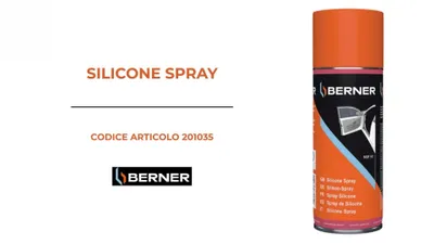 Immagine prodotto di Berner spray al silicone NSF cura e lubrificazione 400 ml