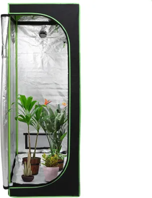 Produktbild von Lospitch Growzelt Growbox Gewächshäuser Gewächshaus Indoor Pflanzenzelt 60*60*180CM