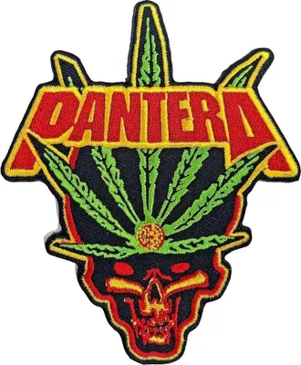 Produktbild von Pantera Leaf Skull Aufbügler