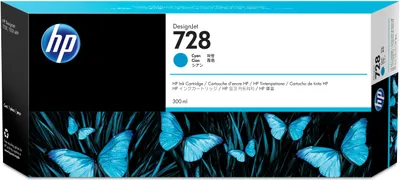 Image de HP 728      Cyan                Tintenpatrone 300ml