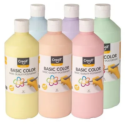 Obrázok produktu pre Creall základný kvaš 500 ml pastelovo zelený