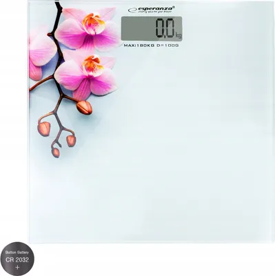 Zdjęcie produktu dla Cyfrowa ceramiczna waga łazienkowa ORCHID Esperanza