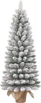 Obrázok produktu pre Black Box Trees Gerlos Úzky umelý vianočný stromček z juty - H75 x Ø36 cm - zelený matný