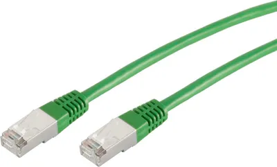 Produktbild von Patchkabel cat 6 S/FTP PIMF Halogenfrei grün 20m