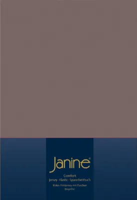 Produktbild von Janine ELASTIC Spannbetttuch 5002 .100 X 200 capuccino
