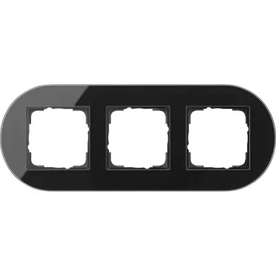 Immagine prodotto di Gira 0213135 Cornice di copertura tripla Gira Studio G Nero
