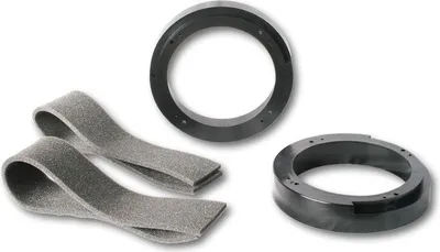 Produktbild von 1 Paar Lautsprecher Adapterringe passend für VW Beetle Fox Lupo Polo 165mm Türen vorne/hinten