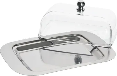 Produktbild von Orion Butterdose mit transparentem Deckel Butterschale Butterglocke