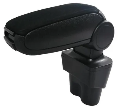 Image de Nouvel accoudoir, accoudoir de voiture pour Volkswagen VW Touran Caddy 2003-2019 avec revêtement en tissu noir