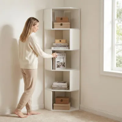 Productafbeelding van Boekenkast met 5 planken - 40 x 40 x 159 cm