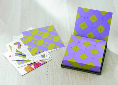 Produktbild von Weplay KC2005 Kreativ Bausteine Blocks Traumwald, grün/lila, 16-teilig (1 Set)
