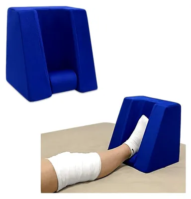 Produktbild von Knie-Keilkissen für die Rehabilitation nach Operationen, Schaumstoff, Fersenkissen für das Bett