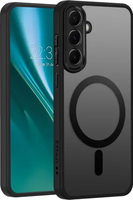 Produktbild von Etteri Matt Mag Cover für Samsung Galaxy A57 5G Schwarz