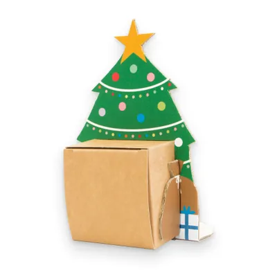 Produktbild von itenga Geschenkverpackung Tannenbaum (Motiv 27)