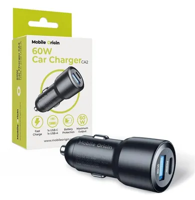 Immagine prodotto di Mobile Origin FRL-CCH60W-01, per auto, presa accendisigari, nero