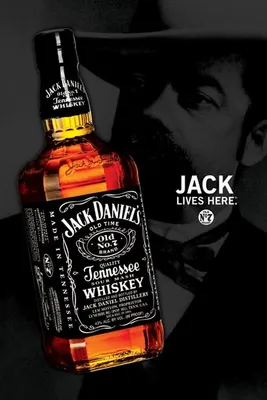 Obrázok produktu pre Jack Daniel's – Whiskey – JACK – 61 x 91 cm – Plagát