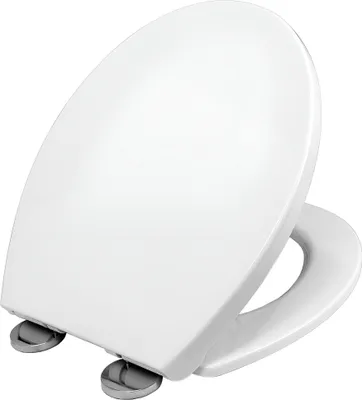 Produktbild von LAVITA ARCTIC Antibakterielle Duroplast WC-Sitz mit Absenkautomatik und Schnellverschluss,Passend für LAVITA ARCTIC Wand WC,Weiß