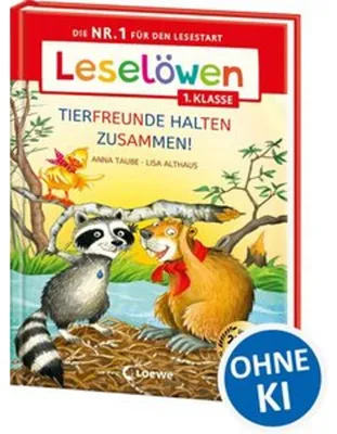 Immagine prodotto di Leselöwen 1. Klasse - Tierfreunde halten zusammen!