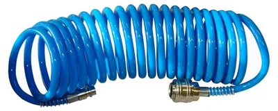 Produktbild von Güde 41400 SB Spiralschlauch für Druckluftwerkzeuge und Kompressoren 5mtr.