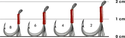 Produktbild von VMC 7122SA Mini Assist Hook - Zusatzhaken, Größe:Gr. 4