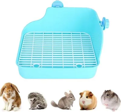 Produktbild von Famanu Toilettschale für kleine Tiere - Cavia, Kaninchen, Katzenklo