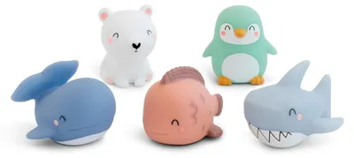 Produktbild von 5-teiliges Badespielzeug-Set, Polaris