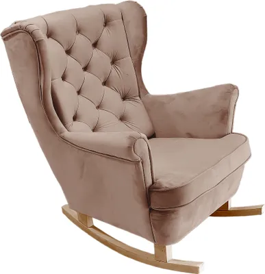 Produktbild von DomoHome Relaxsessel Armlehnensessel Armlehnen Fernsehsessel Loungesessel Polstersessel Couchsessel Armsessel Chair Wohnzimmersessel Ohrensessel | 102x81x95cm | Cappucino_29839