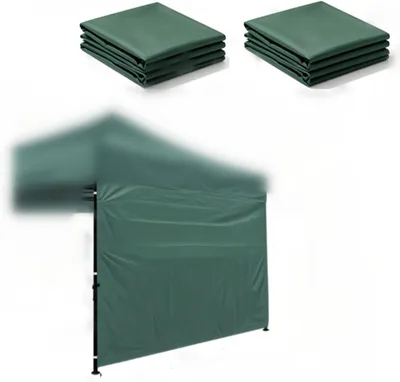 Productafbeelding van Twee zijwanden, waterdicht Oxford 210D, 2 x 3 meter, voor een paviljoen
