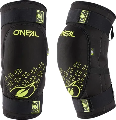 Produktbild von Oneal Dirt V.23 Knieprotektoren, schwarz/gelb, S