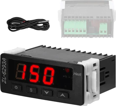 Produktbild von ZL-6293A Iintelligenter Temperaturregler Silikonkautschuk-Heizplattenregler Digitalanzeige-Thermostat Hochtemperaturregler