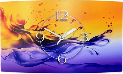 Immagine prodotto di Orologio da parete digitale di design astratto Orologio da parete moderno di design silenzioso senza ticchettio DIXTIME 3DS-0348