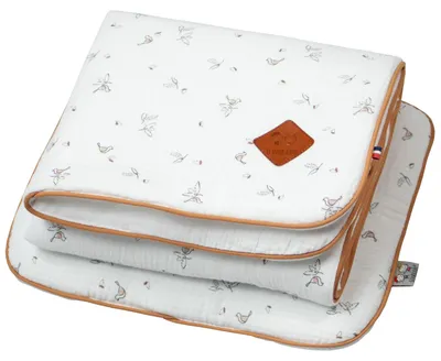 Immagine prodotto di Set da letto per culla Melody, 2 pezzi - 50x70 cm - Bianco | by SEVIRA KIDS