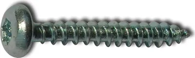Produktbild von S-Spanplattenschraube Halbrundkopf 5.0x 55 Vollgewinde Torx 25 verzinkt-blau