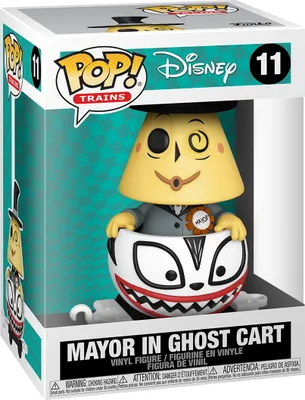 Produktbild von Disney Nightmare Before Christmas - Mayor in Ghost Cart 11 - Funko Pop! - Vinyl Figur