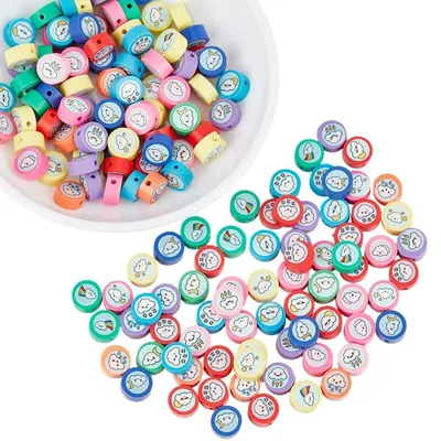 Productafbeelding van Set van 200 Wolkenkralen van Polymeerklei voor Sieraden Maken