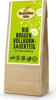 Produktbild von Roggensauerteig Vollkorn 170g - 8er Vorteilspack von Rosenfellner Mühle