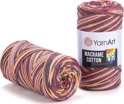 Immagine prodotto di Filato di cotone macramè VR 4 x 250 g 923