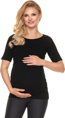 Produktbild von PeeKaBoo Umstands-T-Shirt für Damen Dry schwarz S/M