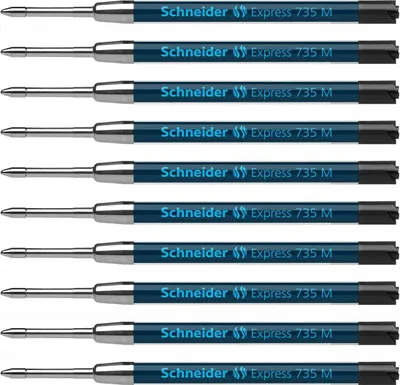 Zdjęcie produktu dla Schneider 7361 10 Schneider Kugelschreiberminen Express 735 schwarz