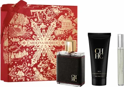 Immagine prodotto di Carolina Herrera Ch Uomo Eau De Toilette Spray 100ml Set 3 Pezzi