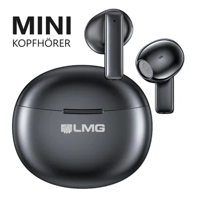 Produktbild von LMG Germany T87 Bluetooth In-Ear Kopfhörer mit Ladecase, Schwarz