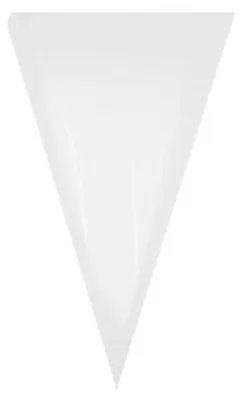 Produktbild von 200x Spitztüten Spitzbeutel hochtransparent 180x310mm 40my PP